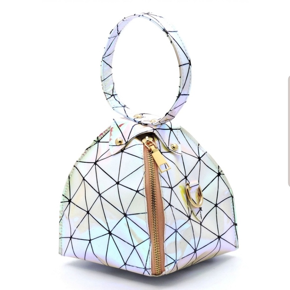 🚨⬇️💥SALE!💥 Hologram Tetrahedron Satchel